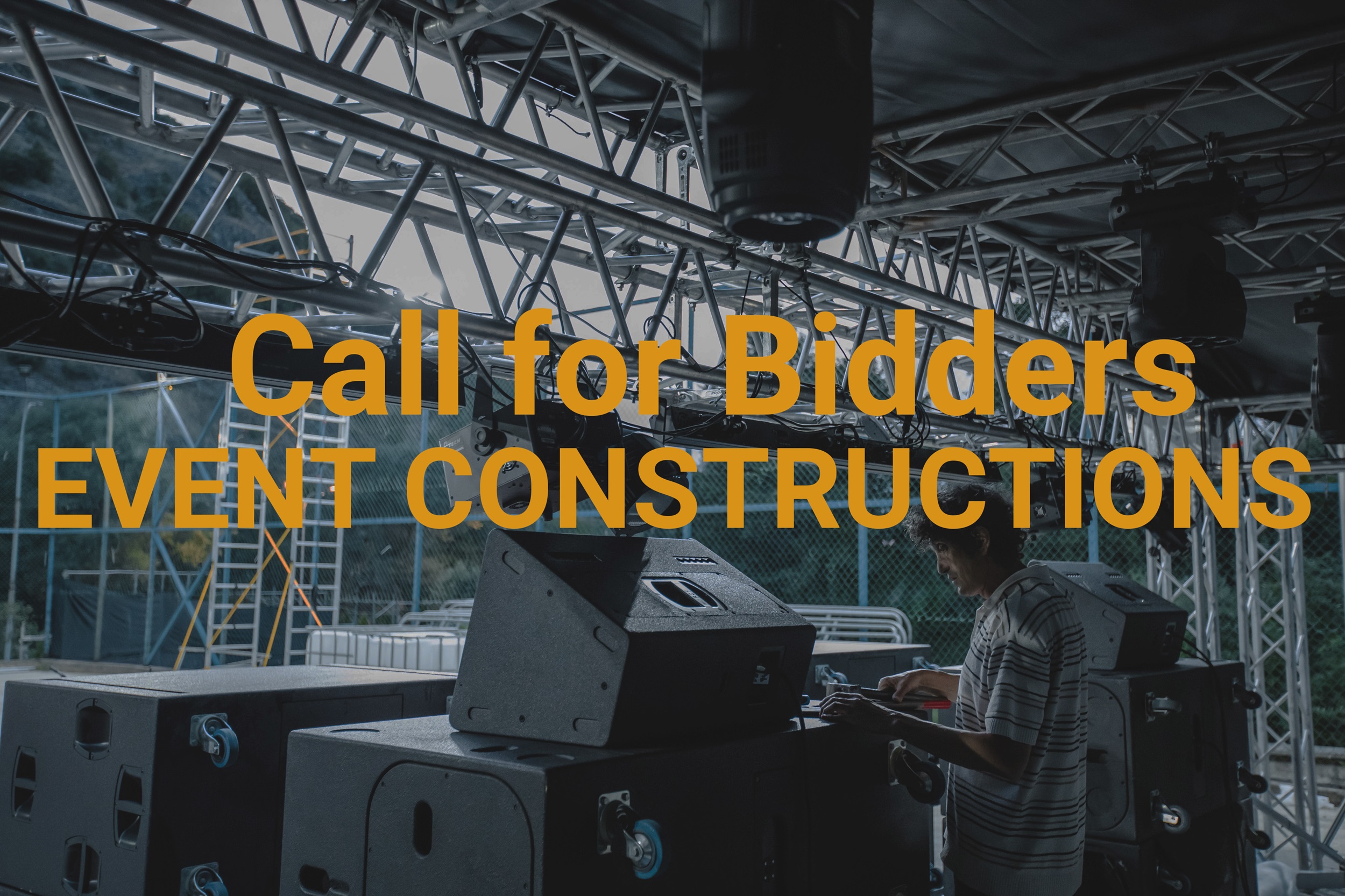 CALL FOR BIDDERS: Constructions for Events in Prizren